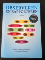 Smadar Celestin-Westreich - Observeren en rapporteren, Boeken, Ophalen, Zo goed als nieuw, Nederlands, Smadar Celestin-Westreich; Leon-Patrice Celestin