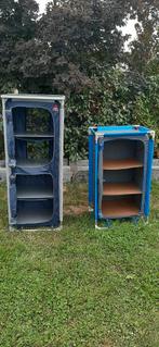 Deux étagères de camping démontables et transportables, Caravanes & Camping, Enlèvement
