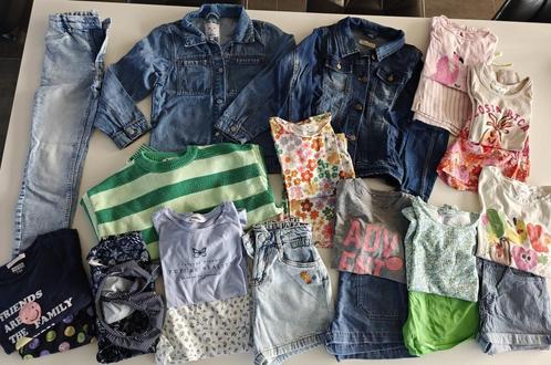 pakket kleding meisje zomer maat 134 - 21 stuks, Kinderen en Baby's, Kinderkleding | Kinder-kledingpakketten, Gebruikt, Maat 134
