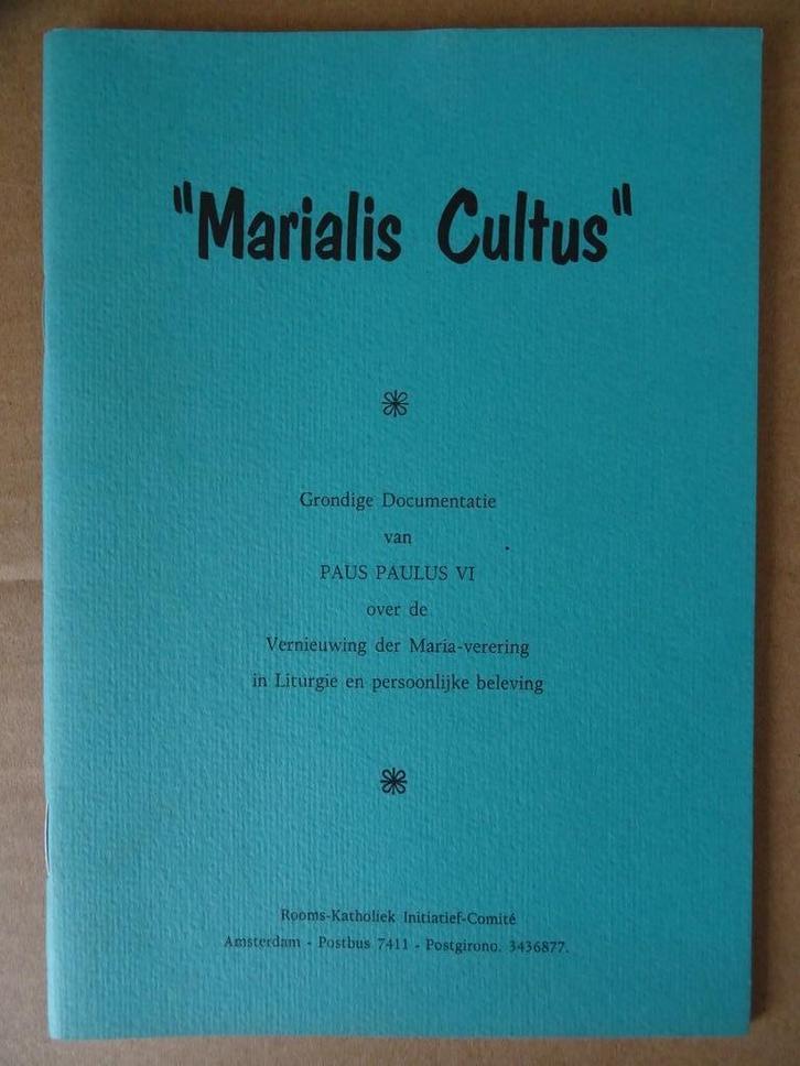 Marialis Cultus Grondige Documentatie van Paus Pius VI 1976, Boeken, Godsdienst en Theologie, Zo goed als nieuw, Christendom | Katholiek