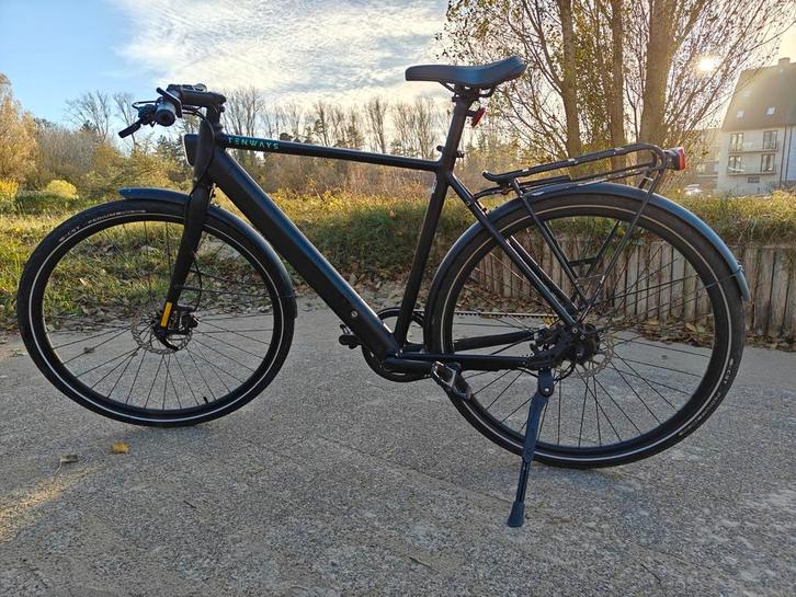 ebike Tenways CGO600 Pro Classic Edition (met riem), Fietsen en Brommers, Elektrische fietsen, Gebruikt, Overige merken, 50 km per accu of meer