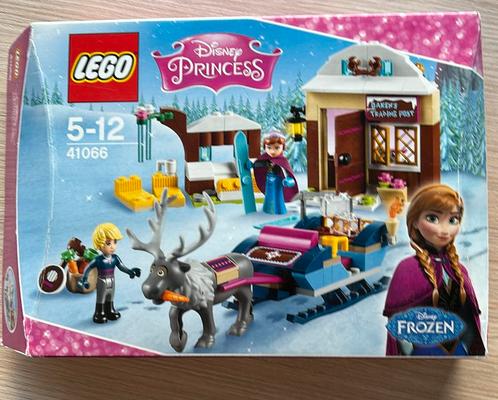 LEGO 41066 Frozen Slee-avontuur met Anna & Kristoff, Kinderen en Baby's, Speelgoed | Duplo en Lego, Zo goed als nieuw, Lego, Complete set