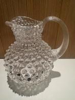 KLIMCHI CARAFE HOBNAIL SIZE 2L - TRANSPARENT, Antiquités & Art, Enlèvement ou Envoi