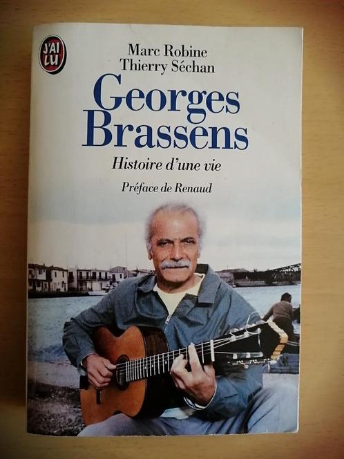 Georges Brassens, histoire d'une vie de Marc Robine, Boeken, Biografieën, Ophalen of Verzenden
