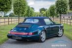 Porsche 911 Carrera 2 964 Cabrio 3.6 Manueel / HISTORIEK, Auto's, Porsche, 4 zetels, Achterwielaandrijving, Zwart, Cabriolet