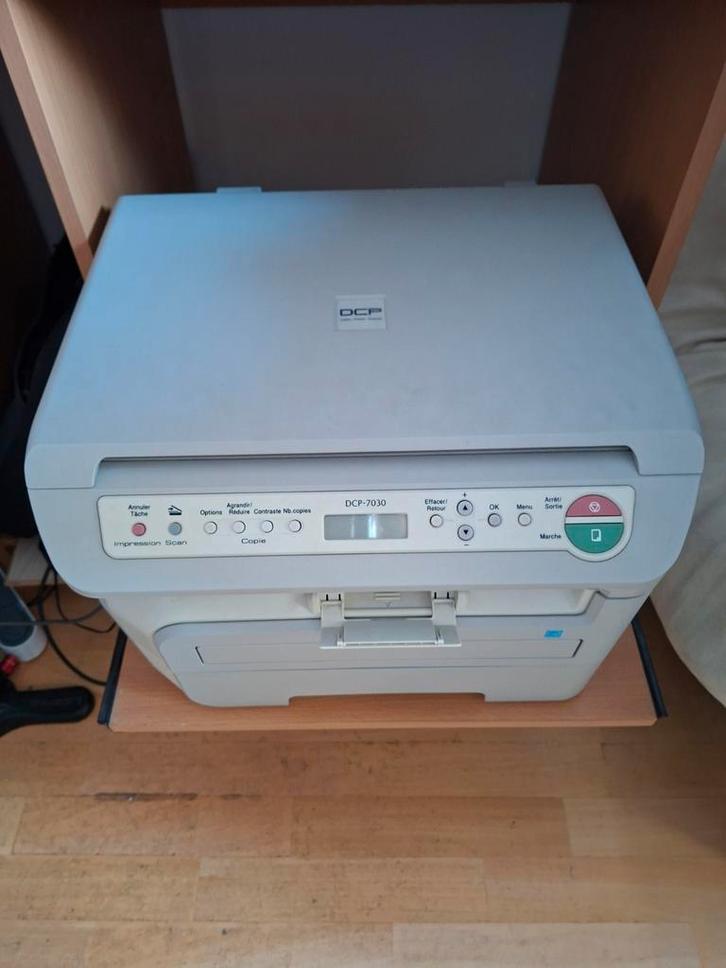 BROTHER DCP-7030 PRINTERSCANNER, Computers en Software, Scanners, Gebruikt, Ophalen