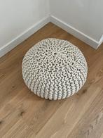 Decoratieve en functionele zitzak / poef / voetenbank, Minder dan 50 cm, Rond, Minder dan 50 cm, Ophalen of Verzenden