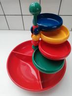 snacktoren etagere retro jaren 70, Enlèvement ou Envoi, Maison et Meubles