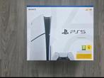 Nieuwe PlayStation 5 slim disc 1 TB + garantie, Games en Spelcomputers, Spelcomputers | Sony PlayStation 5, Verzenden, Zo goed als nieuw