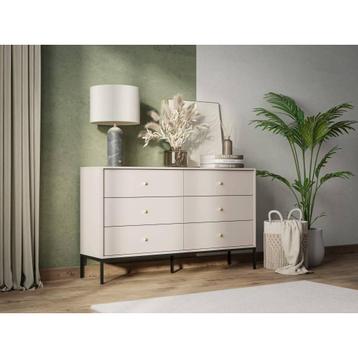wandkast in beige kleur met 6 lades zit nog in de doos beschikbaar voor biedingen