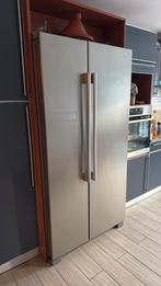 Haier grijze Amerikaanse koelkast, Elektronische apparatuur, Ophalen, Gebruikt, 200 liter of meer, 60 cm of meer