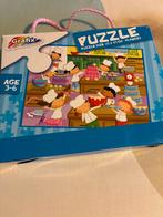 mooie luxe uitvoering kinderpuzzel, Enlèvement ou Envoi, 10 à 50 pièces, Comme neuf, 2 à 4 ans