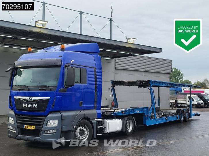 MAN TGX TGX 18.460 4X2 NL-Truck APK 06-2026 Mega Retarder 2x, Auto's, Vrachtwagens, Bedrijf, Te koop, Airconditioning, Bochtverlichting