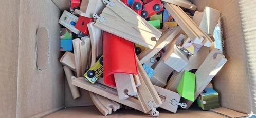 houten speelgoed groot lot, Kinderen en Baby's, Speelgoed | Houten speelgoed, Zo goed als nieuw, Overige typen, Ophalen