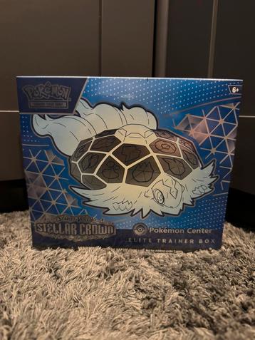 Stellar Crown Pokémon Center ETB beschikbaar voor biedingen