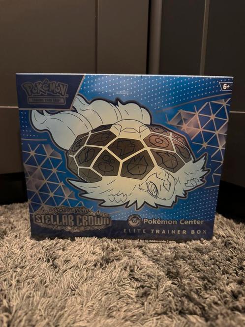 Stellar Crown Pokémon Center ETB, Hobby en Vrije tijd, Verzamelkaartspellen | Pokémon, Ophalen of Verzenden