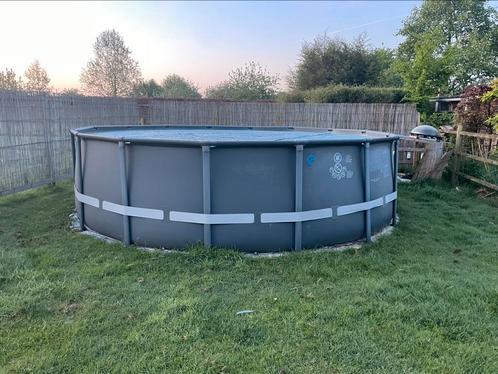 Ultra xtr diameter 4,88m / hoogte 1,2m, Tuin en Terras, Zwembaden, Gebruikt, Opzetzwembad, 120 cm of meer, 400 cm of meer, Rond
