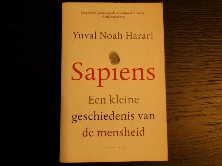 Sapiens   -Yuval Noah Harari-, Livres, Littérature, Enlèvement ou Envoi