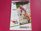 wielerkaart 1998 team mercatone uno giro marco pantani signe, Sports & Fitness, Cyclisme, Comme neuf, Envoi