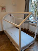 Lit cabane en bois (blanc), Lit mezzanine ou Lit superposé, 85 à 100 cm, Enlèvement, 180 cm ou plus