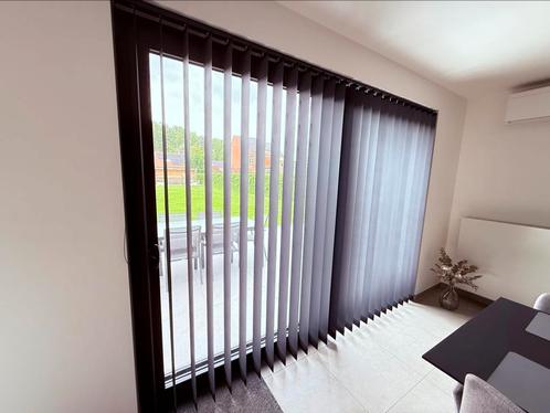 Lamellen / Verticale Jaloezieën (Heytens), Huis en Inrichting, Stoffering | Gordijnen en Lamellen, Zo goed als nieuw, Zwart, Ophalen