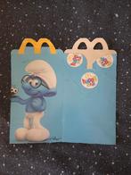 Boîte McDonald's Schtroumpf à Lunettes, Verzamelen, Smurfen, Verzenden, Gebruikt, Brilsmurf, Overige typen
