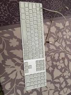 Wit Qwerty toetsenbord van apple, Computers en Software, Ophalen of Verzenden