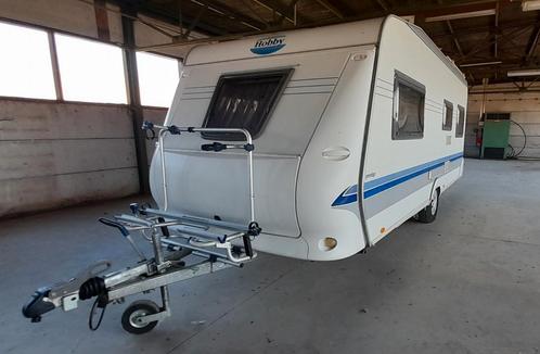 Caravan hobby prestige 540 ULA met voortent., Caravans en Kamperen, Caravans, Particulier, Rondzit, Hobby, Mover, Reservewiel