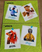 The Muppets: 2 postkaarten, Comme neuf, Enlèvement ou Envoi, TV, Photo ou Carte
