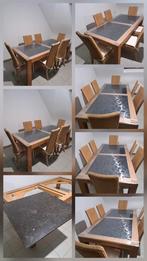 eettafel gratis, Huis en Inrichting, Ophalen of Verzenden, Zo goed als nieuw, Rechthoekig