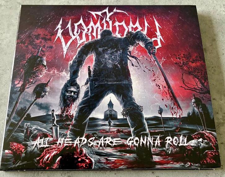 Vomitory : All Heads Are Gonna Roll cd digipak, Cd's en Dvd's, Cd's | Hardrock en Metal, Zo goed als nieuw, Ophalen of Verzenden