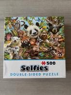 Puzzle double face 500st (nr1286a), Comme neuf, 500 à 1500 pièces, Puzzle, Enlèvement ou Envoi
