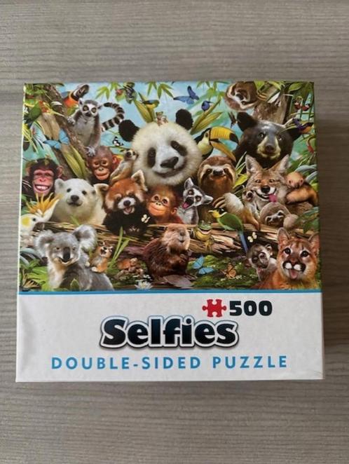 Dubbelzijdige puzzel 500st (nr1286a), Hobby en Vrije tijd, Denksport en Puzzels, Zo goed als nieuw, Legpuzzel, 500 t/m 1500 stukjes