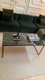 Bolia zwarte marmeren tafel, Huis en Inrichting, Tafels | Salontafels, Ophalen, Overige materialen, Gebruikt, 100 tot 150 cm