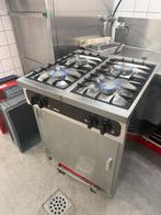 Atag gasfornuis 4 pits propan fles gas rvs inox top merk, Elektronische apparatuur, Ophalen, Zo goed als nieuw, Gas