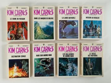 8 livres Kim Carnot, pocket Marabout, très bon état