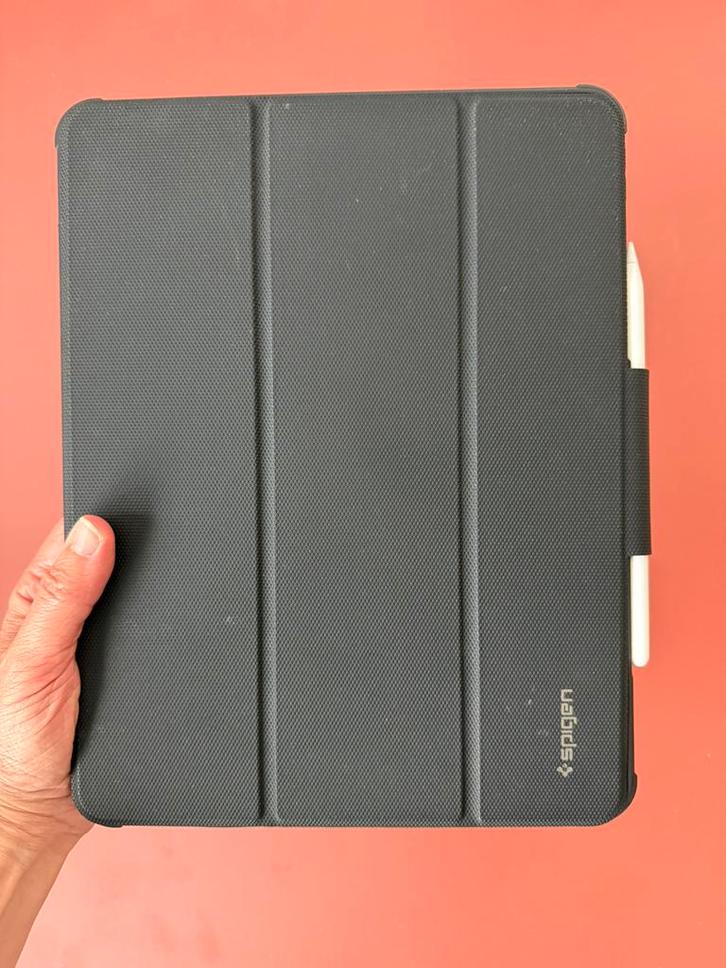 Stevige Ipad cover voor IPad Pro 12,,9 inch, Computers en Software, Tablet-hoezen, Bescherming voor- en achterkant, 12 inch, Ophalen