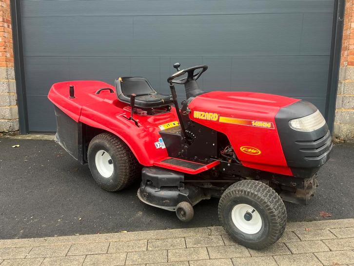 Wizard zitmaaier 14,5pk Briggs & Stratton, Tuin en Terras, Zitmaaiers, Zo goed als nieuw, Opvangbak, Ophalen