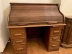 houten bureau in massief hout, Ophalen, Gebruikt, Bureau