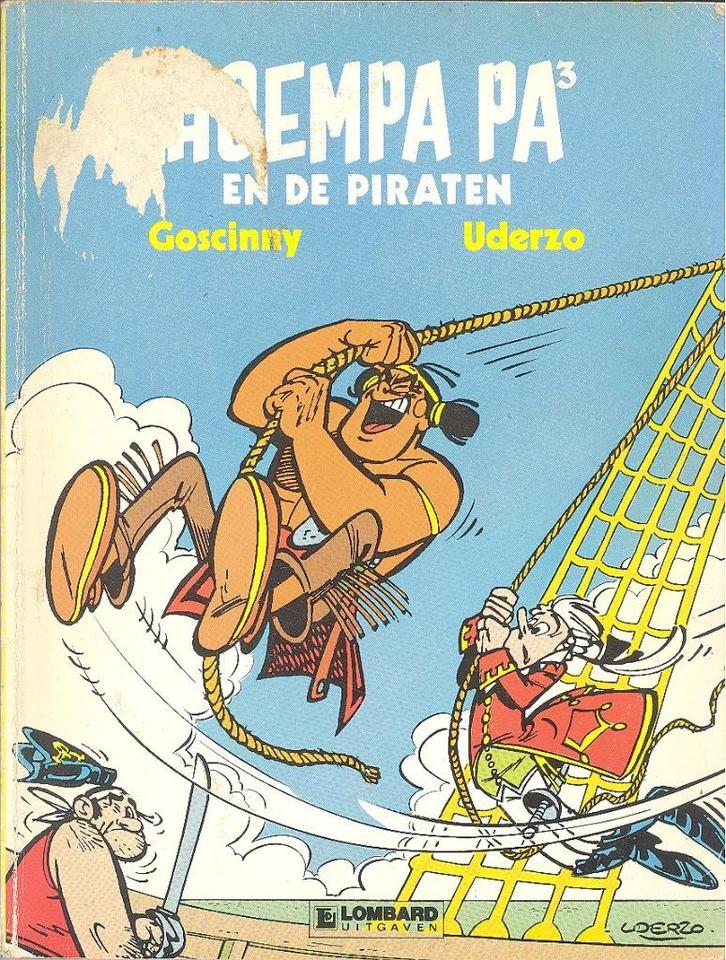 Hoempa Pa nummer 3, en nummer 4 - Lombard-reeks., Boeken, Stripverhalen, Gelezen, Meerdere stripboeken, Ophalen of Verzenden