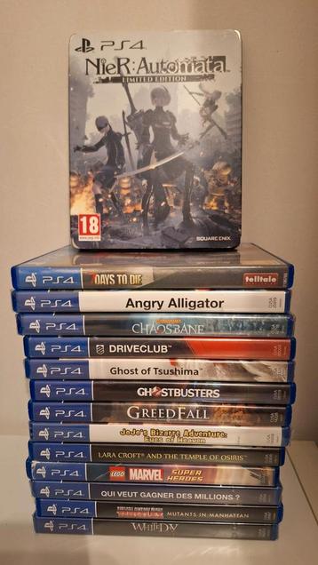 14x PS4-Games (Playstation 4)  beschikbaar voor biedingen