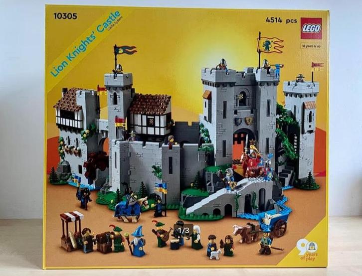 LEGO 10305 - Leeuwenridders kasteel, Kinderen en Baby's, Speelgoed | Duplo en Lego, Nieuw, Lego, Complete set, Ophalen of Verzenden