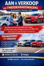 Aan- en verkoop tweedehandswagens, Particulier, Te koop