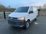 VOLKSWAGEN TRANSPORTER DSG 140 PK LONG, Auto's, Volkswagen, Zwart, 4 cilinders, Wit, Diesel