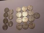 20x 50 bef zilveren munten 83.5 %zilver 1948-1954  bieden, Monnaie en vrac, Argent, Enlèvement, Argent