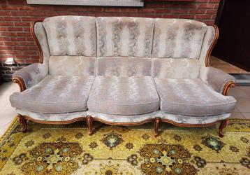 salon / 3-zit + voetbank / DIY project beschikbaar voor biedingen