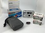 Nieuw: analoge starterset! Yashica EZ Zoom met 2x 35mm film, Audio, Tv en Foto, Fotocamera's Analoog, Ophalen of Verzenden, Nieuw