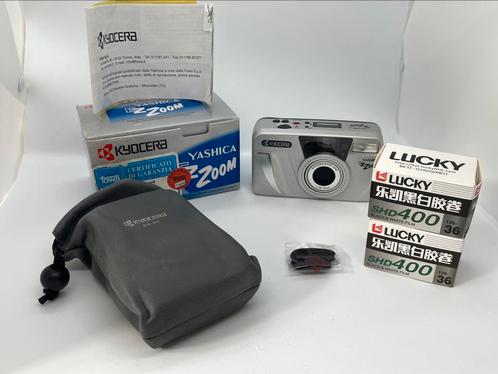 Nieuw: analoge starterset! Yashica EZ Zoom met 2x 35mm film, Audio, Tv en Foto, Fotocamera's Analoog, Nieuw, Compact, Overige Merken