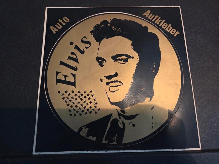 Grote Elvis sticker "Fascal", Verzamelen, Foto's en Prenten, Ophalen of Verzenden