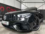 MERCEDES CLA  AMG 45 Turbo 4 MATIC/Pano/Star Roof/Red Belts/, Auto's, CLA, 4 cilinders, Leder en Stof, Zwart